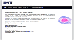 Desktop Screenshot of imt.uni-marburg.de