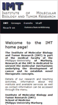 Mobile Screenshot of imt.uni-marburg.de